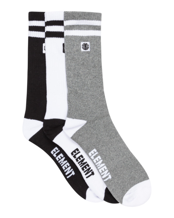 MEDIAS MASCULINO ELEMENT 2TONE ICON 3PK – foto 1